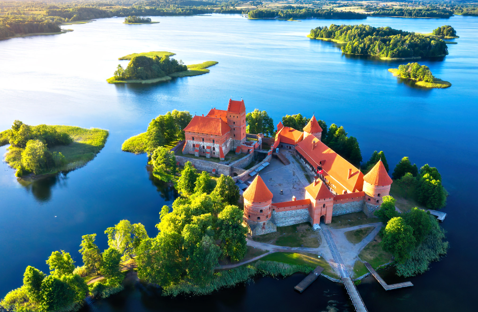Lake Galvė, Trakai, Lithuania